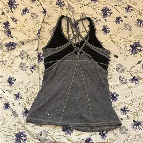 lululemon athletica Gray and Black Tank Top - Picture 5 of 7